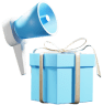 3d icon gift