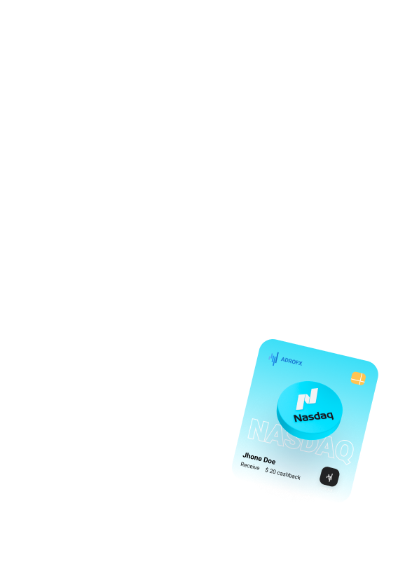 trade card with 3d icon and cashback report